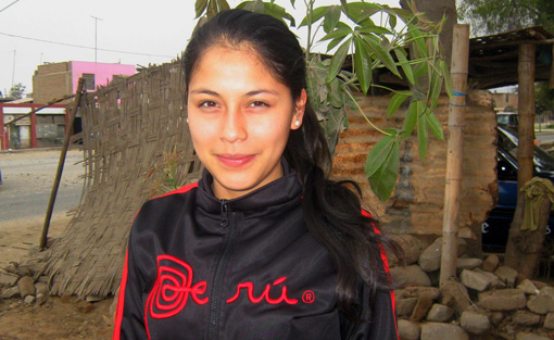 Liliana, appello per il futuro del Peru