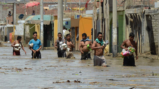 Trujillo travolta dall'alluvione, appello urgente