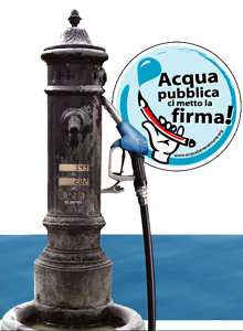 Ufficiale: il referendum sull'acqua pubblica si far