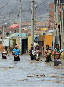 Emergenza alluvione a Trujillo, appello urgente