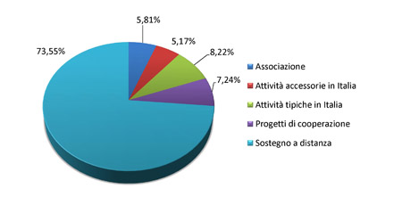 Bilancio 2011 - Tipologia contributi