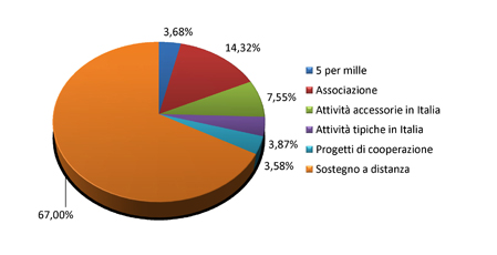 Bilancio 2013 - Tipologia contributi