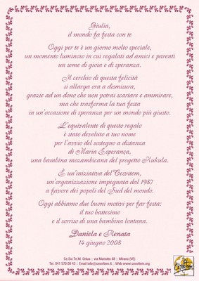 Mod. 54 (carta rosa, cornice 7 rosa)