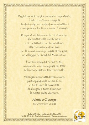 Mod. 2 (carta avorio, cornice 6 moka)