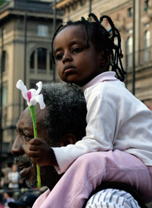 Solidariet in movimento - Milano, 6 aprile