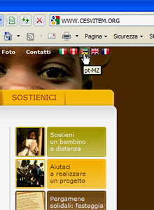 Cesvitem, un sito in tutte le lingue del mondo
