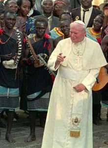 Un viaggio di solidariet� sulle orme di Giovanni Paolo II
