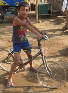 Voglio una bicicletta e da grande far il meccanico